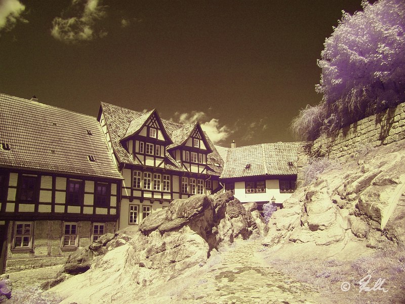 Heidelbergsandstein Quedlinburg, IR72   © Falk 2015