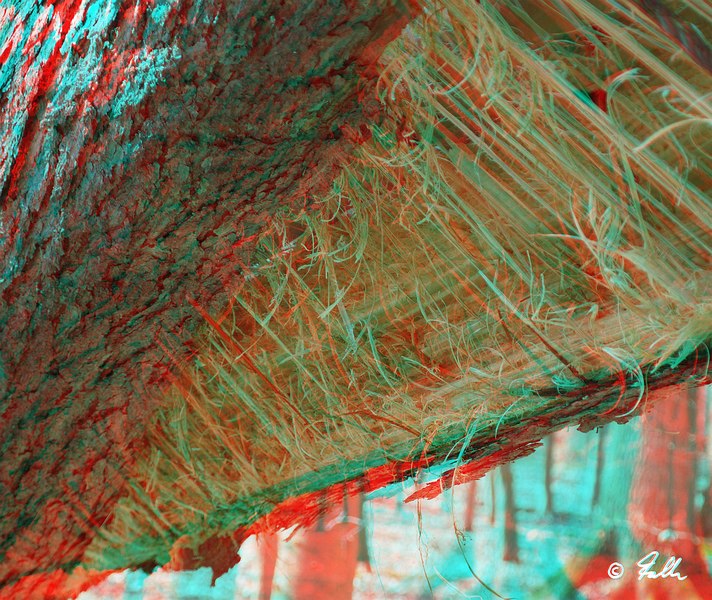 Zerrissenheit; red-cyan Anaglyph   © Falk 2016