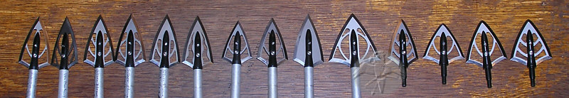 SilverFlame Broadheads from German Kinetics.com   © Falk 2005