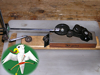 'Warthog' – fest verschraubt auf Kunstoffbrett    © Falk 2006