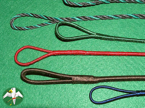 Falk Custom Bowstrings – misc. String Loops   © Falk 2004