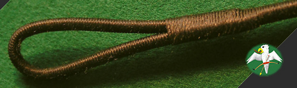 Falk Custom Bowstring – Loop Serving on endless String   © Falk 2004
