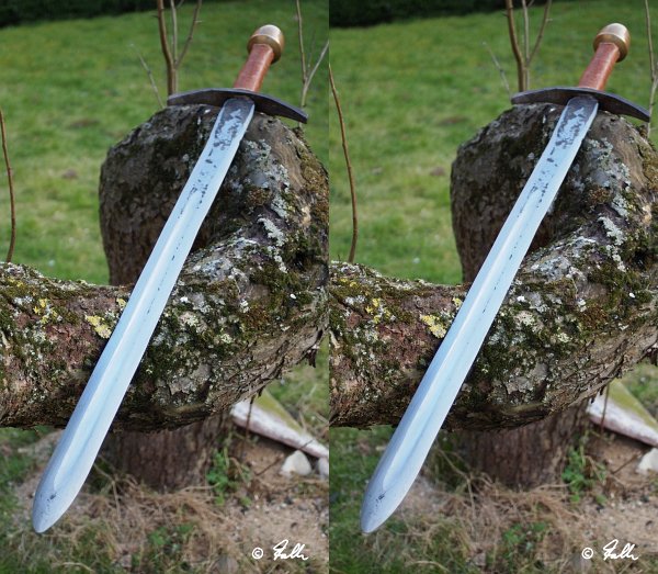 Sword; 3D stereo pair for parallel view   ©   Falk 2015